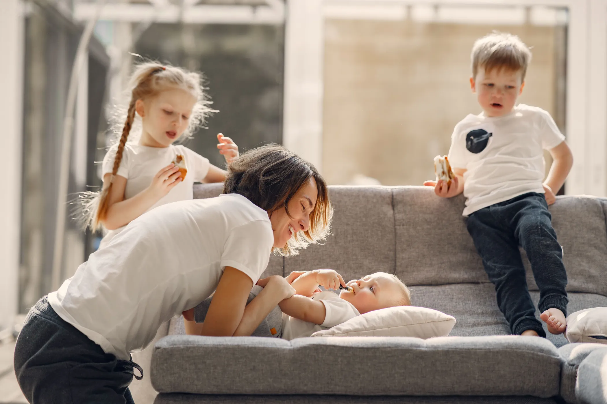Family enjoying a luxury home interior at Cappella Embassy Embassy Row